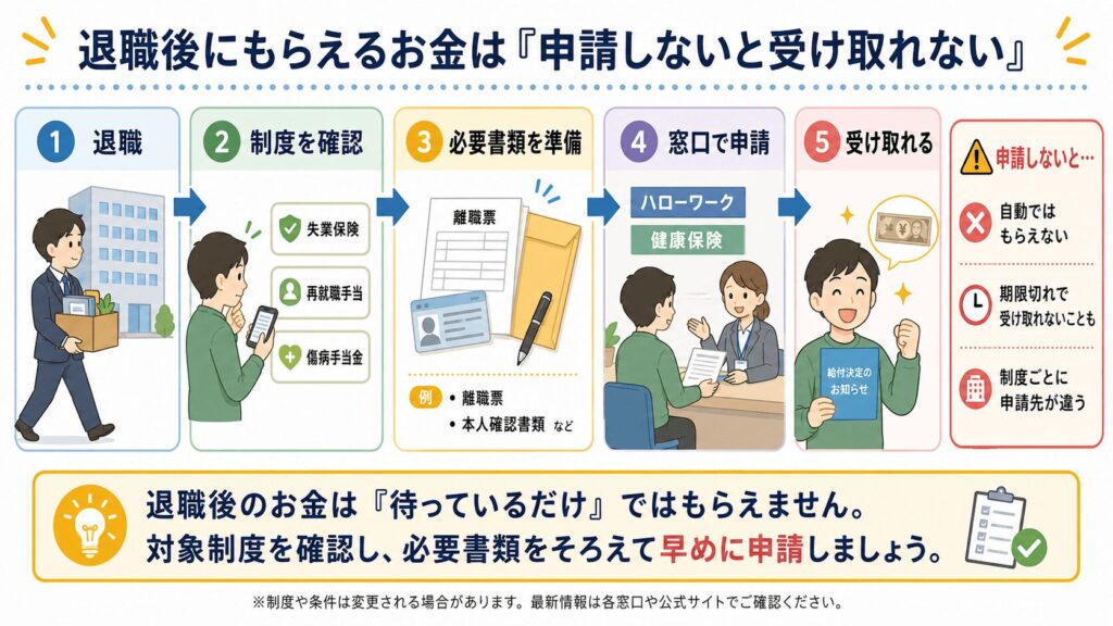 申請しないと受け取れない