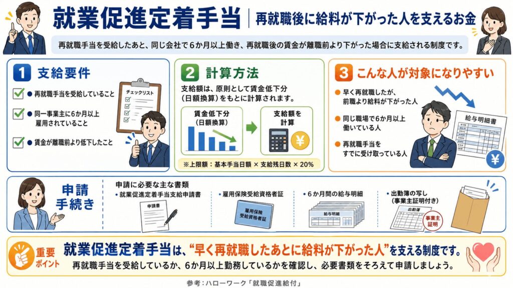 就業促進定着手当