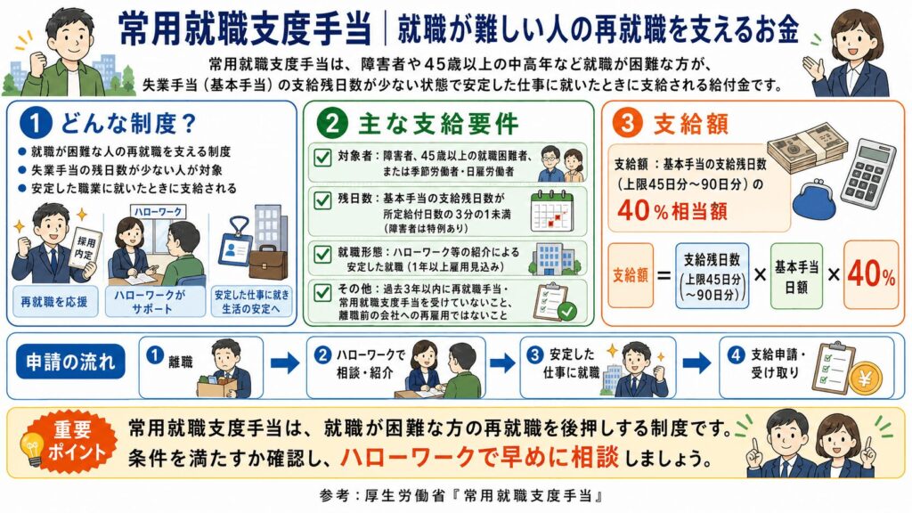 常用就職支度手当